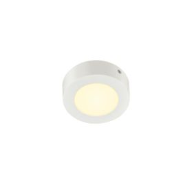 Stropné svietidlo SLV SENSER 12 Indoor, stropné LED svietidlo kruhové, bílé, 3000K 1003014