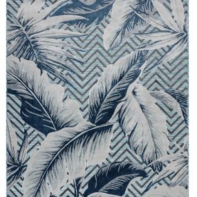 Dywany Łuszczów Kusový koberec Botanic 65242 Feathers aqua - 78x150 cm