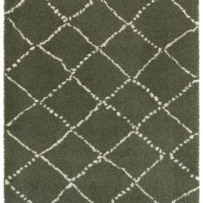 Mint Rugs - Hanse Home koberce Kusový koberec Allure 104404 Olive-Green / Cream - 160x230 cm