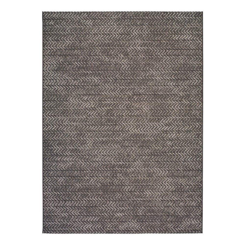 Antracitovosivý vonkajší koberec 80x150 cm Panama - Universal