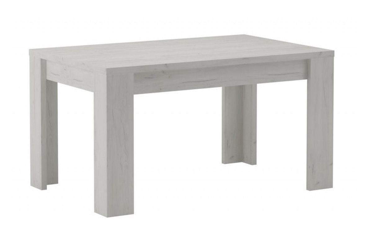 INDIE rozkladací jedálenský stôl I-M, craft biely
