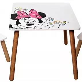 BHome Detský stôl so stoličkami MINNIE MOUSE