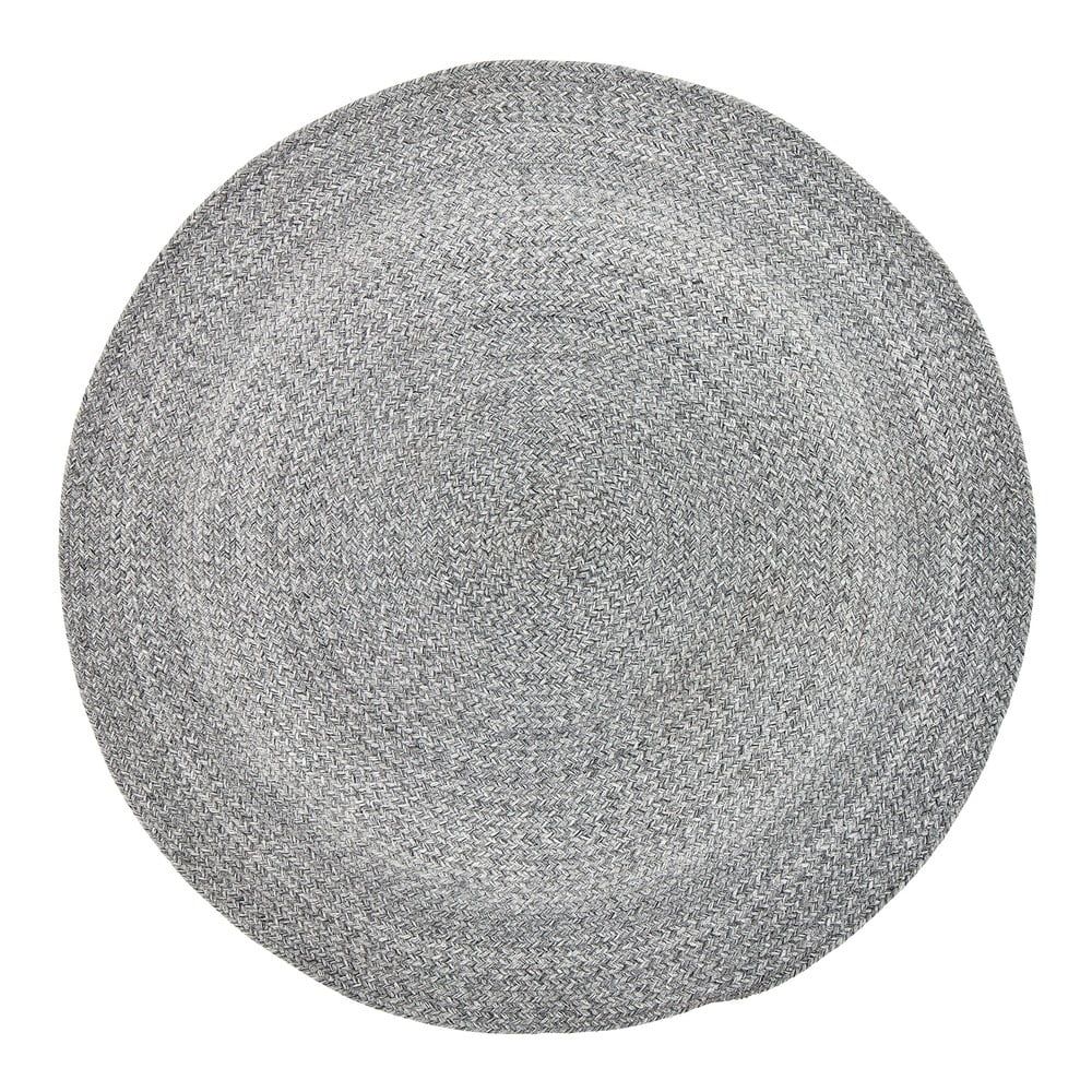 Sivý koberec Bloomingville Roxie, ⌀ 120 cm