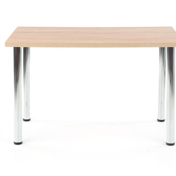 Halmar MODEX 120 stôl farba doska - dub sonoma, nohy - chrom
