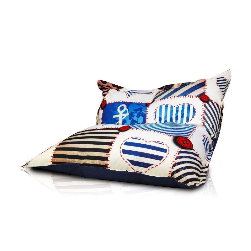 EF4003 Ecopuf Sedací vankúš ECOPUF - PILLOW - Modern polyester DG41/NC8