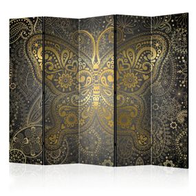 Artgeist Paraván - Golden Butterfly II [Room Dividers]