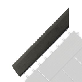 G21 Přechodová lišta G21 Eben pro WPC dlaždice, 38,5 x 7,5 cm rohová (levá) G21-63910034