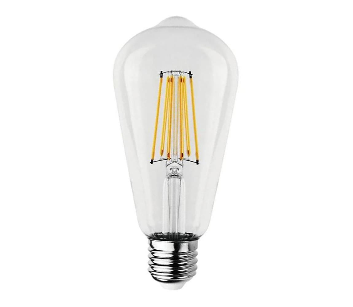 LED Žiarovka FILAMENT ST64 E27/12W/230V 3000K