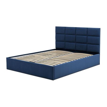 Čalúnená posteľ TORES bez matraca rozmer 140x200 cm Granátová