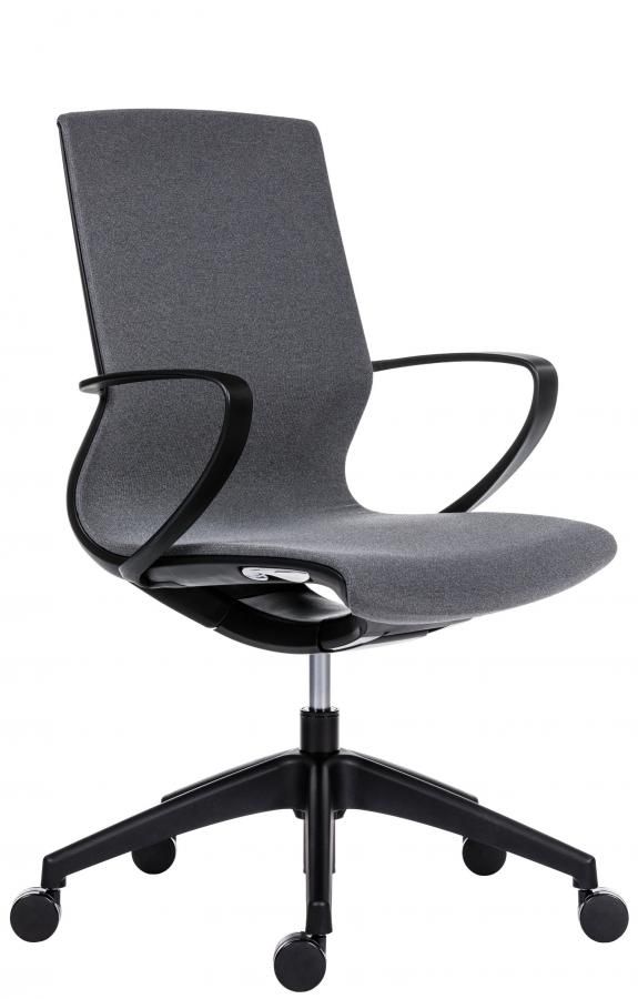 ANTARES -  ANTARES Kancelárska stolička VISION BLACK šedá