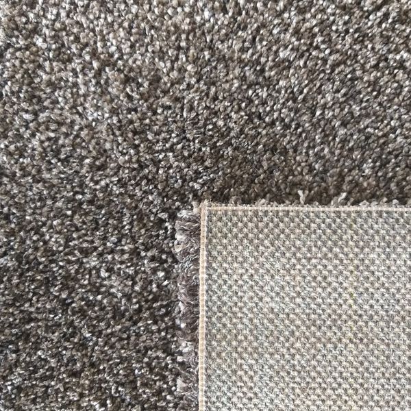 DomTextilu Moderný huňatý koberec v hnedej farbe 64650-238740