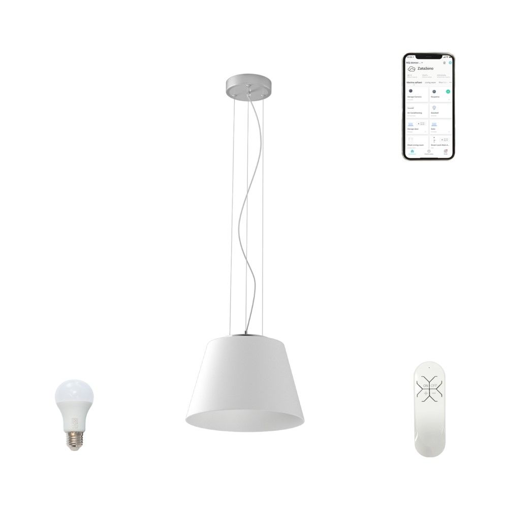 Immax 07053L NEO CONO Smart závesné svietidlo 32 cm LED zdroj 8,5W RGBW + diaľkové ovládanie