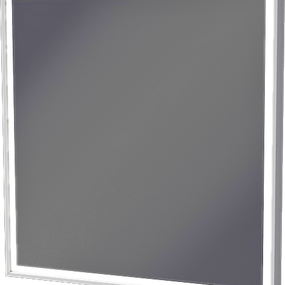 Zrkadlo v ráme Villago 700x700x43 LED - Príplatok za inú RAL farbu, vysoký lesk