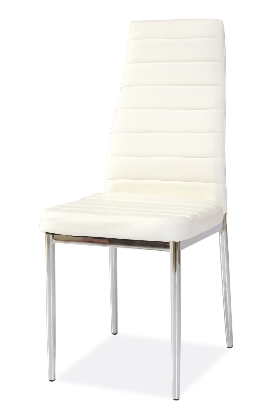 Jedálenská stolička H-261 (ekokoža biela)