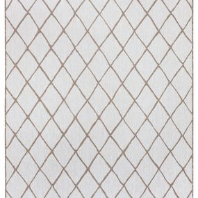 NORTHRUGS - Hanse Home koberce Kusový koberec Twin-Wendeteppiche 105455 Linen – na von aj na doma - 80x150 cm