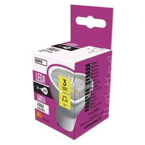 EMOS LED žárovka Premium MR16 6,3W GU10 neutrální bílá 1525700420