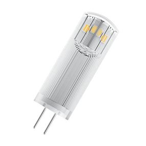 OSRAM kolíková LED G4 1, 8W 2.700K číra 3ks, G4, 1.8W, Energialuokka: F, P: 3.6 cm