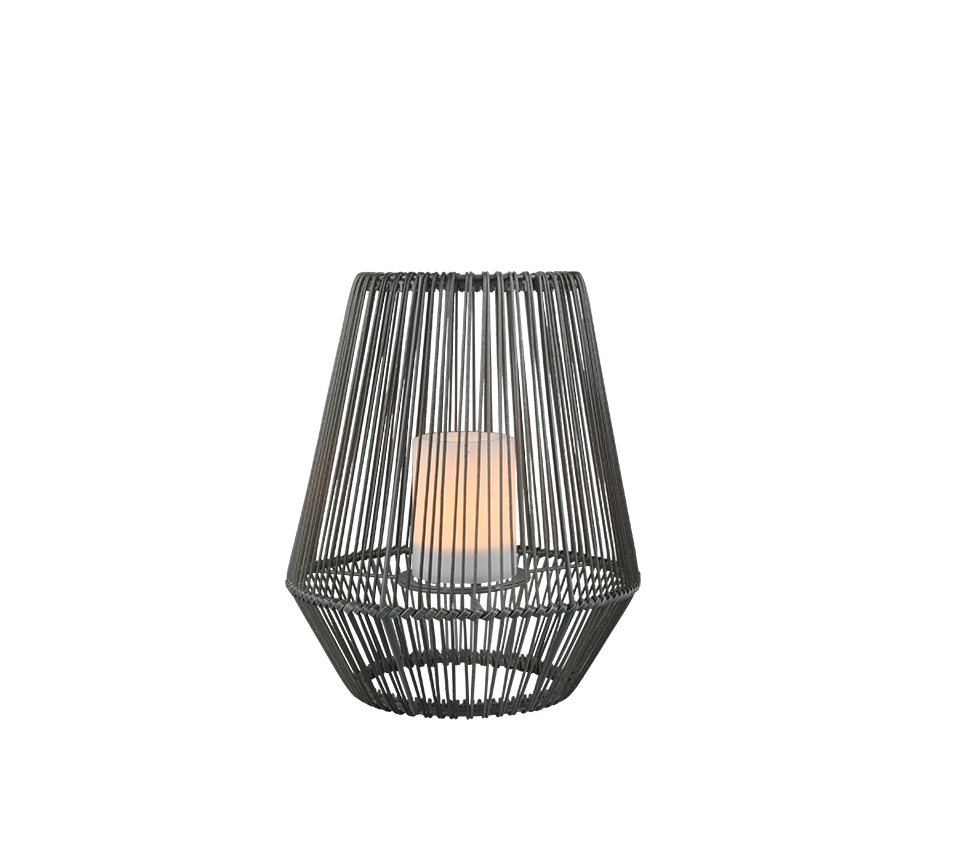 TRIO R55256111 MINEROS vonkajšie dekoračné solárne svietidlo LED D260mm 0,2W šedá