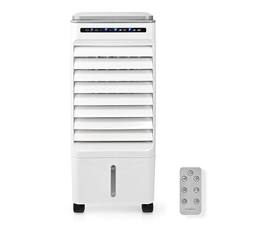 Nedis COOL116CWT - Ochladzovač vzduchu 65W/230V bílá + diaľkové ovládanie