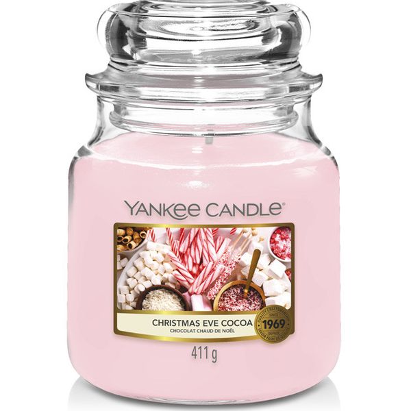 Sviečka YANKEE CANDLE Christmas eve Cocoa Classic