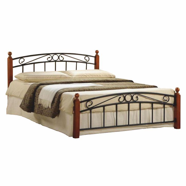 Manželská posteľ 140 cm Dolores (s roštom)