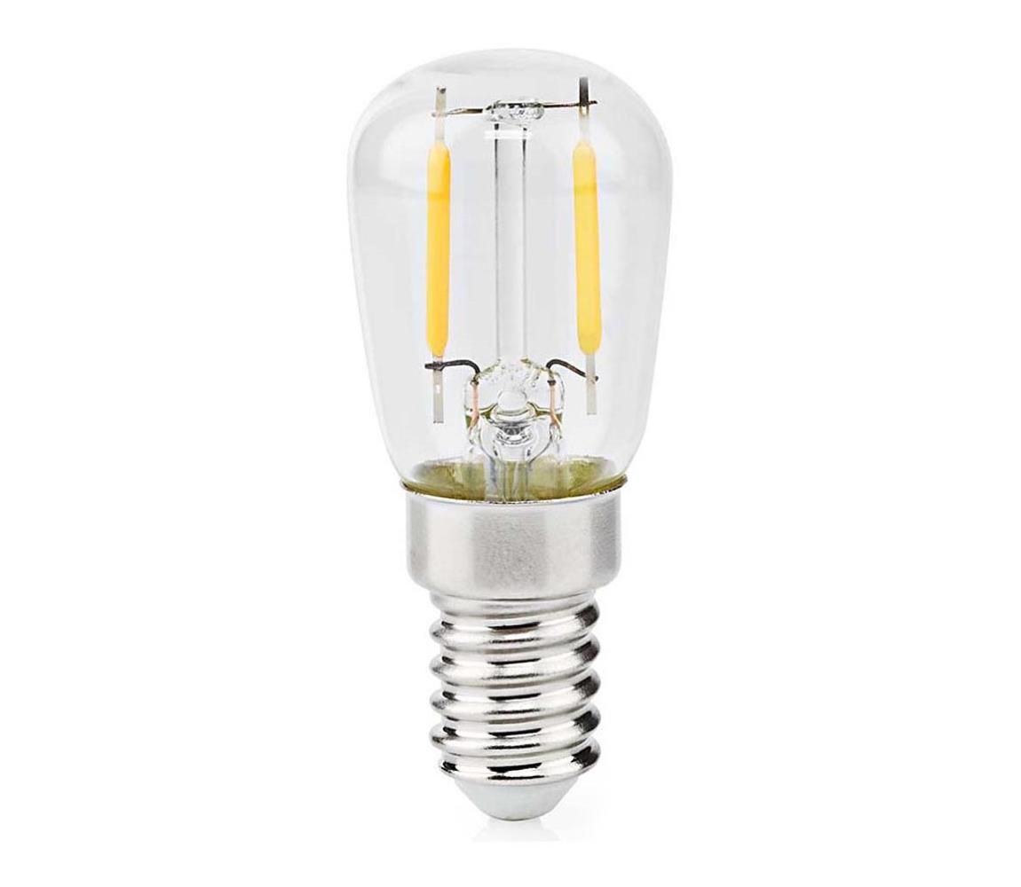 Nedis LBCRFE14T26 - LED Žiarovka do chladničky T26 E14/2W/230V 2700K