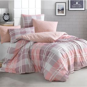 Bavlnené obliečky Mark ružové 200x220/2x70x90 cm