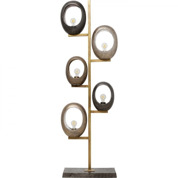 KARE Design Stojací lampa Five Loops 173cm