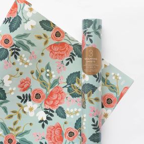 Rifle Paper Co. Baliaci papier s kvetinami Birch - 3 listy