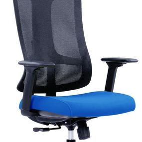 OFFICE PRO -  OFFICE PRO Kancelárska stolička SLIDE modrá