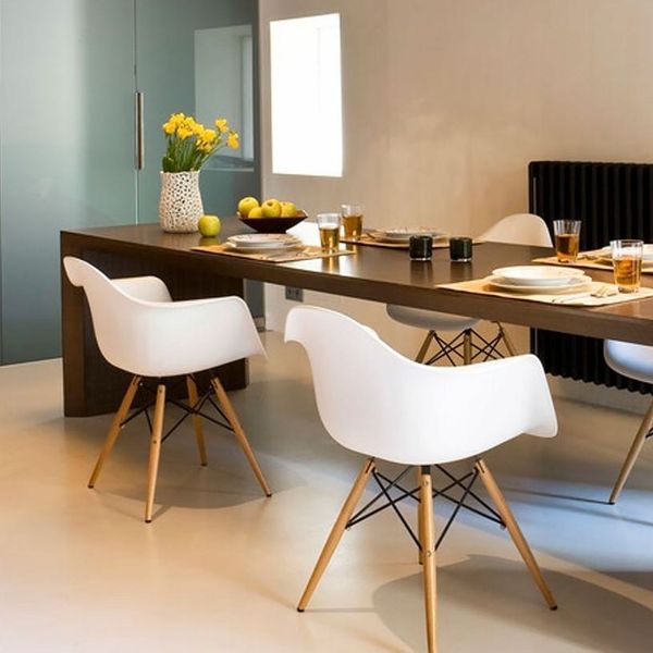 DomTextilu Dizajnová stolička do kuchyne modrej farby 14851