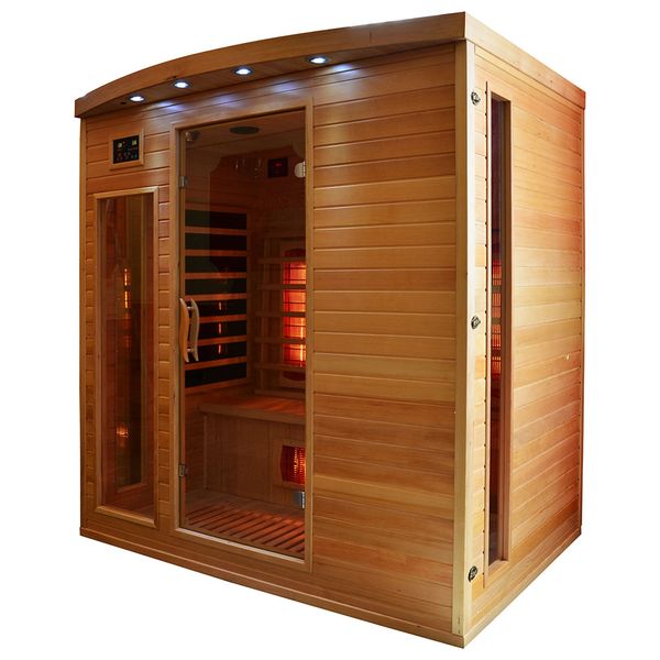 M-Spa - MO-CP4 - Infrasauna karbón-keramika pre 4 osoby 175 x 135 x 190 cm