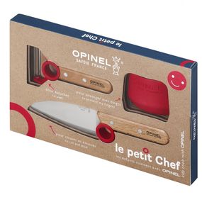 Opinel Detská kuchárská súprava le petit Chef, červená  001746