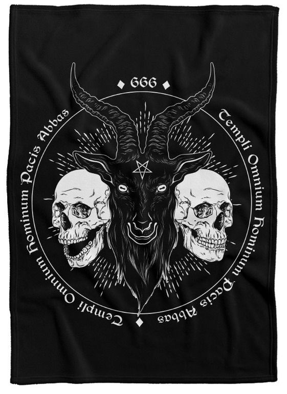 Deka Baphomet skull