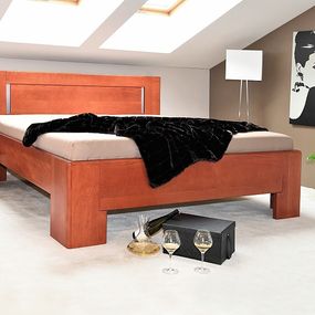 Masívna posteľ s úložným priestorom hollywood 1 - 160/180 x 200cm -