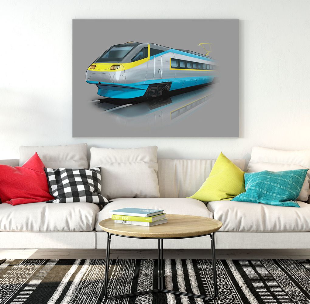 Obraz Pendolino (Rozměr obrazu: 120x80)