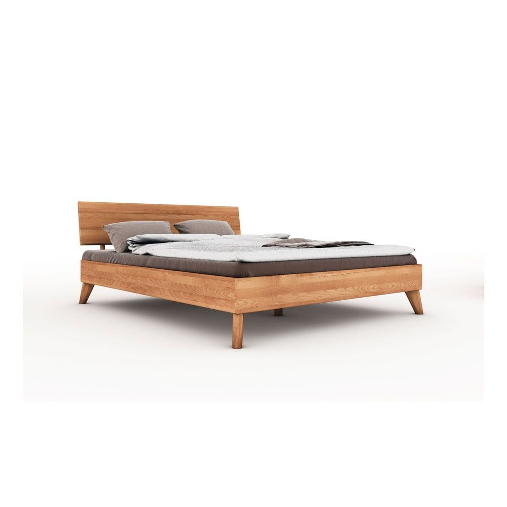 Dvojlôžková posteľ z bukového dreva 200x200 cm Greg 1 - The Beds