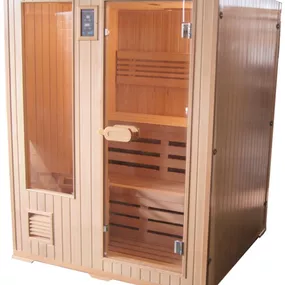 Sanotechnik - HELSINKI - fínska sauna pre 3 osoby 152x152 cm