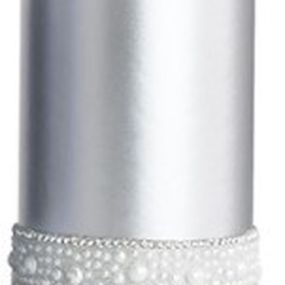 Sviečka Crystal Opal 18 cm strieborná