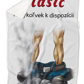 Deka Hasič k dispozícii (Podšitie baránkom: ANO)