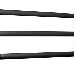 Nástenný vešiak Athos 50 cm čierny