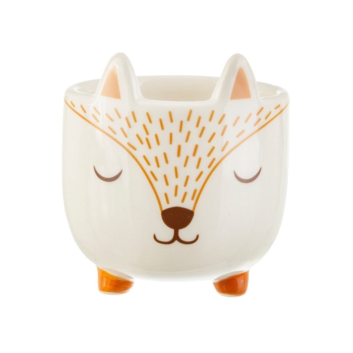 sass & belle Keramický obal na kvetináč Woodland Fox Mini