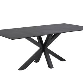 Jedálenský stôl Neele 200 cm čierny