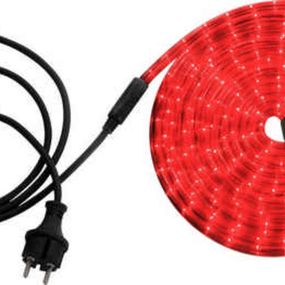 HEITRONIC Globo - LED světelný kabel červená 6m + 1,5m napájení 144xLED 8,64W 500620
