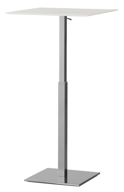PEDRALI - Stolová podnož INOX 4406 H - výška 73-115,5 cm
