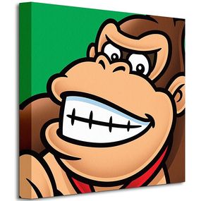 Super Mario (Donkey Kong) - Obraz na płótnie WDC95447