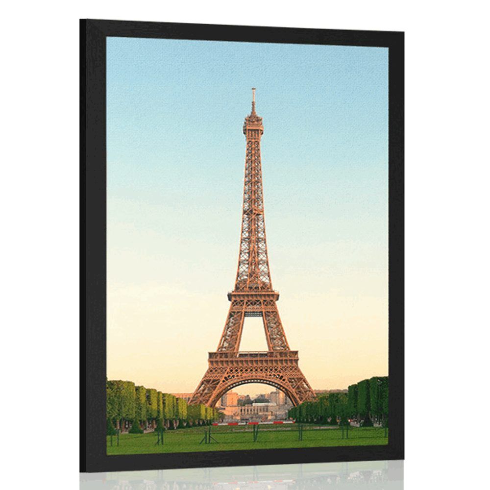 Plagát dominanta Paríža - 30x45 black