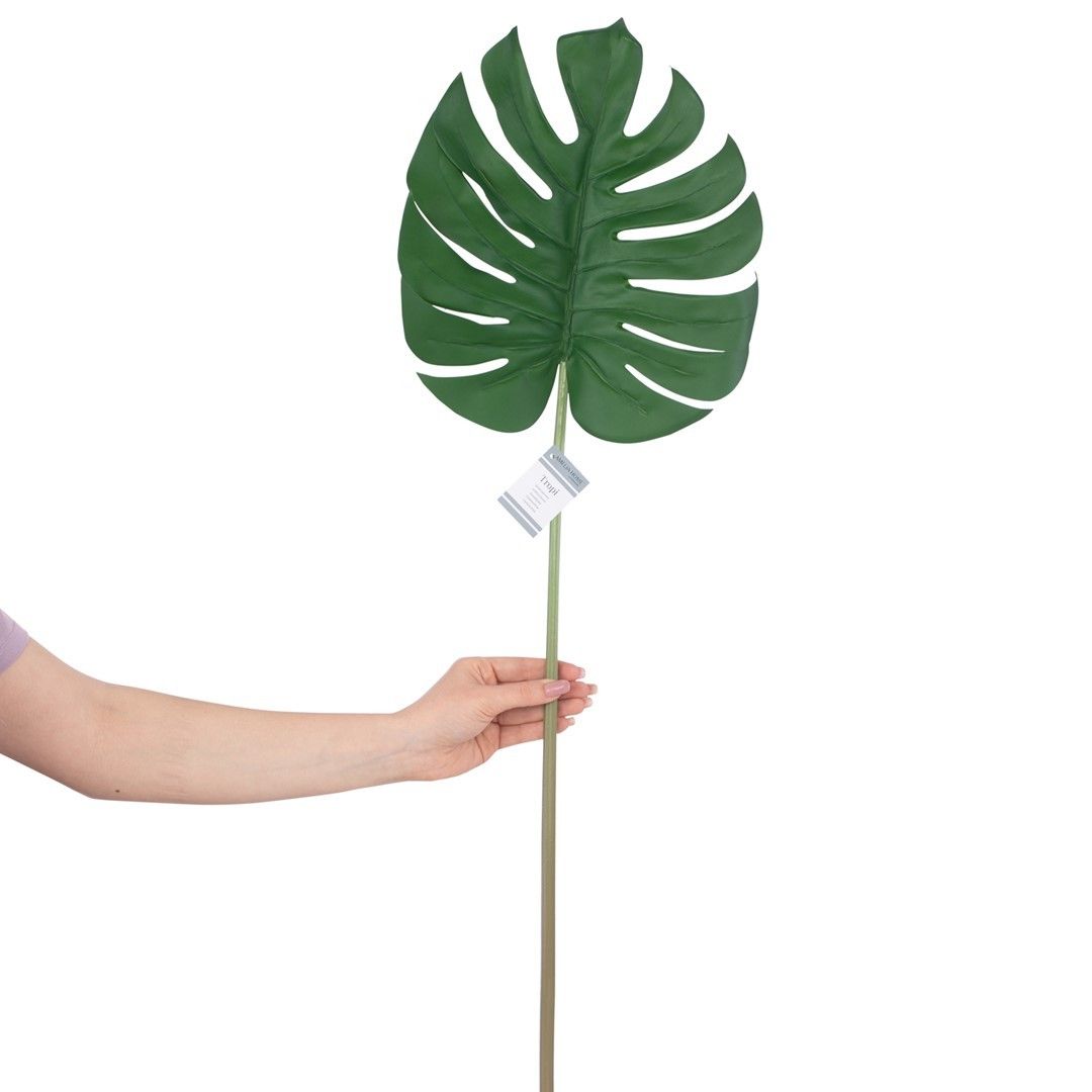 Umelá kvetina TROPI Monstera II zelená