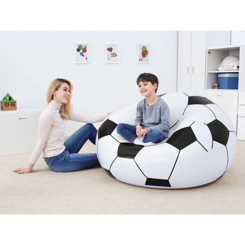 7628 DR Nafukovacie kreslo futbal 90CM X 90 CM 