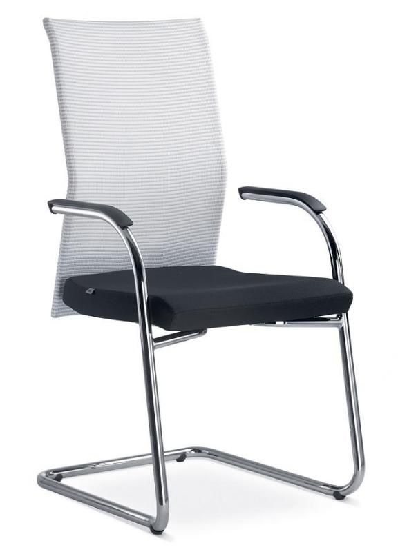 LD SEATING Konferenčná stolička WEB OMEGA 405-KZM-N4, kostra chrom